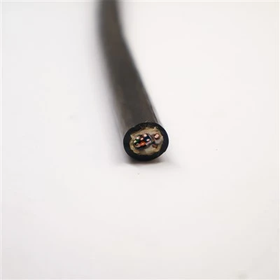 Paide PDK81301-2*0.75+STP CAT5 Hybridný vodotesný PE izolovaný PUR plášť z holú meď 300V/500V priemyselný námorný ROV kábel